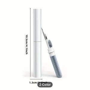 Earphone cleaning brush, 3 in 1